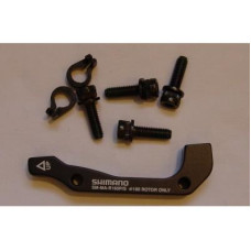SHIMANO Адаптер дискового тормоза, SM-MA-R160P/S, болт 2 шт., стопорные кольца 2 шт.