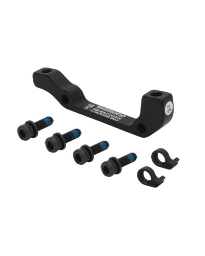 SHIMANO Адаптер дискового тормоза, SM-MA-F180P/S, болт 2 шт., стопорные кольца 2 шт.