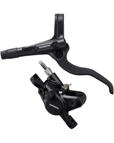 Тормоз диск. Shimano, MT400, BL(прав)/BR(задн), полимер. колодк., 1700мм, цв. ручки черный