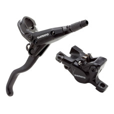 SHIMANO Тормоз дисковый гидравлический BR-M445L (R) с ручкой BL-M445L (R), задний, без адаптера, без