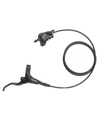 SHIMANO Тормоз дисковый гидравлический AM396 передний, чёрный, без ротора, с адаптером под 160мм, ги