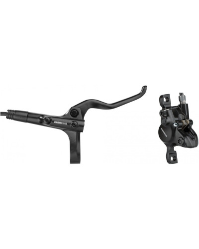 Тормоз диск. Shimano, MT201, BL(прав)/BR(задн), полимер. колодк., 1700мм, цв. черн.