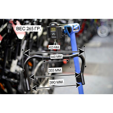 Руль черный Bullhorn 25.4 FMFXTR FIXED GEAR SINGLE SPEED 