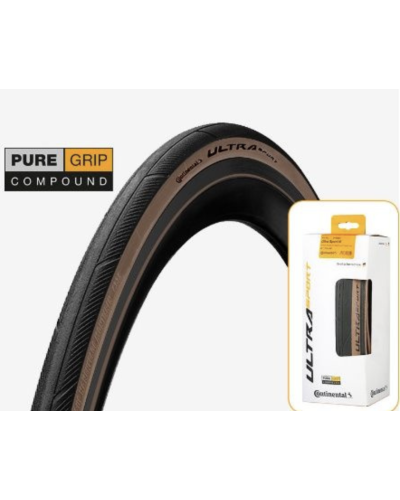 Покрышка Continental Ultra Sport III 28-622 700 x 28C чёр./чёр., PureGrip Compound – Performance – 3