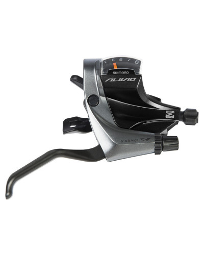 SHIMANO Шифтер/тормозная ручка ST-M4000 ALIVIO правый 9 скоростей, трос 2050мм, для V-brake