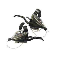 Шиф/Тор р. Shimano Acera, EF65, лев/пр, 3x9ск, тр.+оплетк, цв. черн.