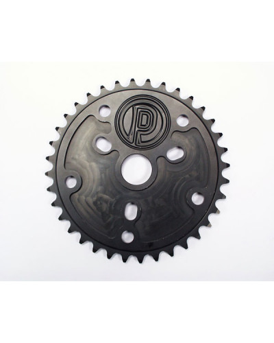 PERV Звезда BMX PCR-CNC,44T,1/2*3/16,23.75мм, чёрная