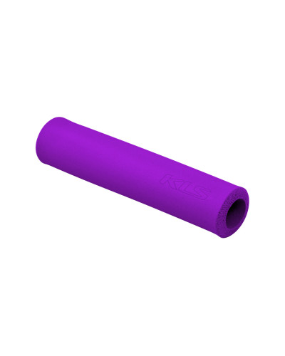 Грипсы KLS SILICA 130мм, силикон, фиолетовый