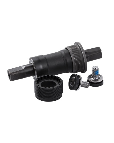 Каретка KLS BSA: BC1.37”x24T R/L 68/117,5мм, промподшипники, нейлоновые чашки, алюминиевый корпус, 2