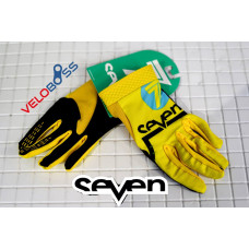Перчатки Seven Annex желтый/черный, р-р M