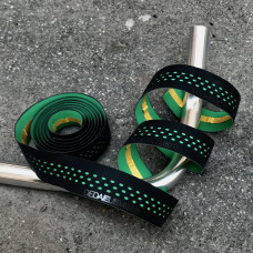 Обмотка руля двухслойная DEDA Elementi PRESA Tape / Черный-Зеленый