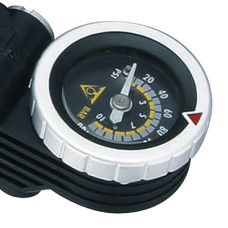 TOPEAK TURBO MORPH G, W/DIAL GAUGE насос