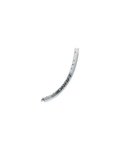 Обод KLS DRAFT CNC, 26" (559x19), двойной, 32 отв., пистонированный, AV (schrader), DV (dunlop), сер