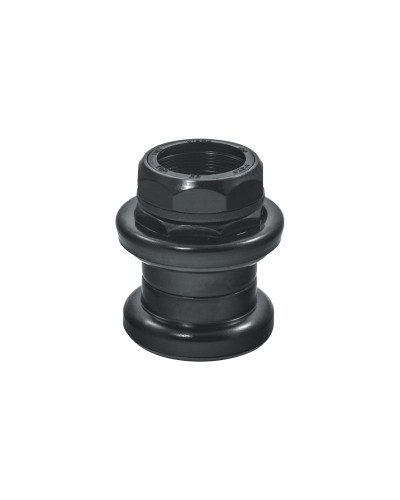 Рулевая THS-10 резьбовая 1-1/8", сталь, подшипники 5/32х20, D:25,4/34,0/30,0, вес 169г, чёрная