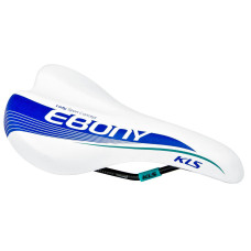 Седло KLS EBONY, 255x153мм, технология zone cut, белое