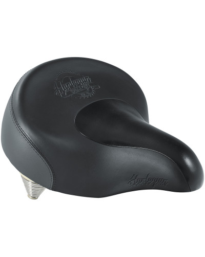 Седло KLS HARLEQUIN 265х255мм, технология ZoneCut, двойные пружины, чёрное