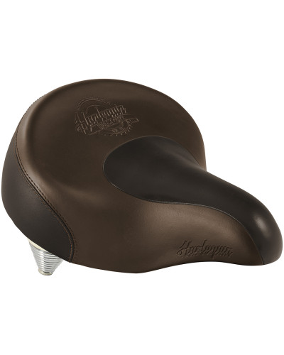 Седло KLS HARLEQUIN 265х255мм, технология ZoneCut, двойные пружины, коричневое
