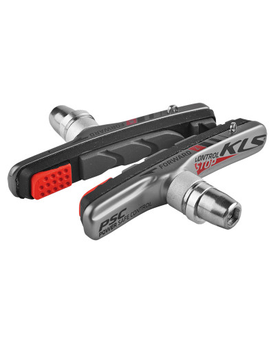 Колодки тормозные для V-brake KLS CONTROLSTOP V-01, картриджные, 72 мм