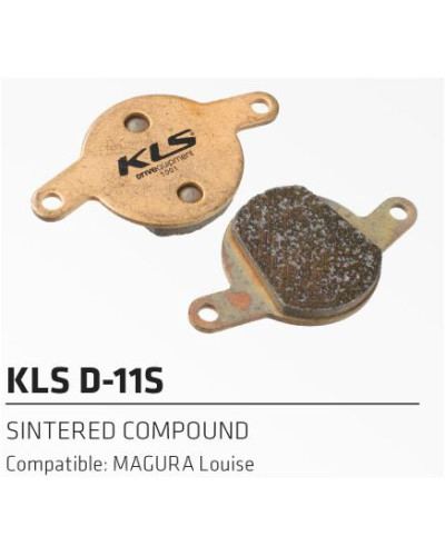Колодки торм. диск. Sintered KLS D-11S, MAGURA Louise