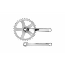 Система шатунов с одной звездой на 44 зуба, под квадрат, длинна шатуна 170 мм. , 9/16", сталь, YP-10