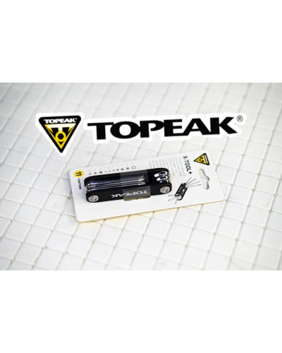 TOPEAK X-TOOL+ W/O BAG, BLACK мультиинструмент