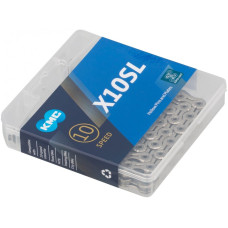 Цепь KMC - X10SL 1/2" x 11/128", 114 звеньев, серебристая