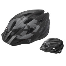 Шлем KELLYS BLAZE для MTB-XC, матовый чёрный, S/M (54-57см). 19 вентиляционных отверстий, система ре
