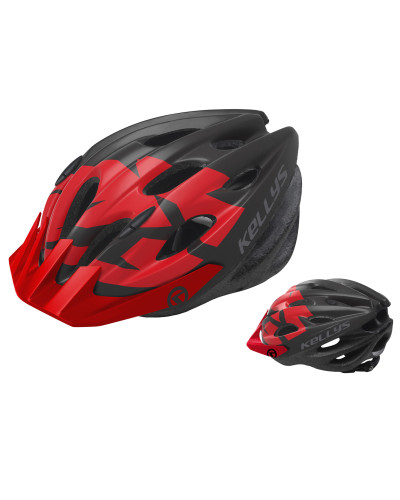 Шлем KELLYS BLAZE для MTB-XC, матовый красный, M/L (58-64см). 19 вентиляционных отверстий, система р