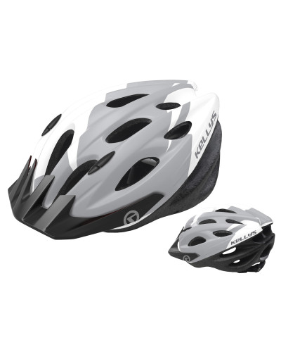 Шлем KELLYS BLAZE для MTB-XC, матовый белый, M/L (58-64см). 19 вентиляционных отверстий, система рег