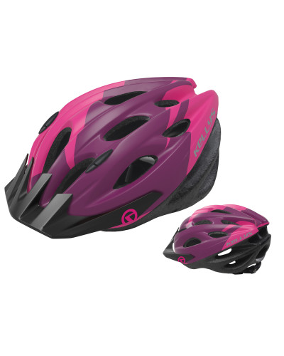 Шлем KELLYS BLAZE для MTB-XC, матовый фиолетовый, M/L (58-64см). 19 вентиляционных отверстий, систем