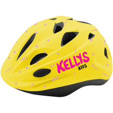 Шлем KELLYS BUGGIE детский, жёлтый, S (48-52)см. 12 вентиляционных отверстий, сетка от насекомых, от