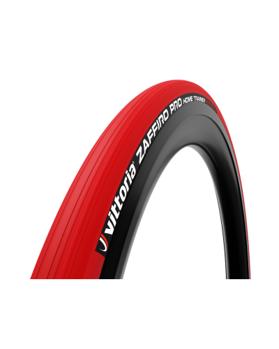 Покрышка шоссе для велостанка Vittoria Zaffiro Pro Home Trainer 700x23c Fold / Красный-Черный
