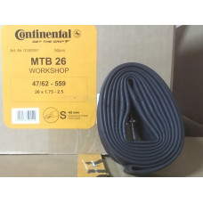 Continental Камера MTB 26-shop, 47-559-> 62-559, S42, без уп.