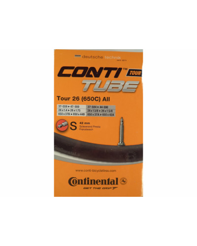 Continental Камера Tour 26" (650C), 37-559 / 47-597, S42