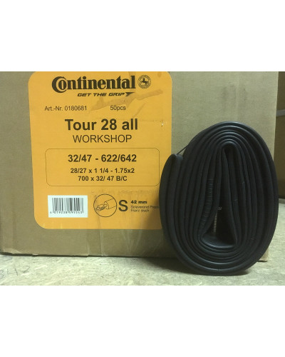 Continental Камера Tour 28 all-shop, 32-622-> 47-622, S42, без уп.