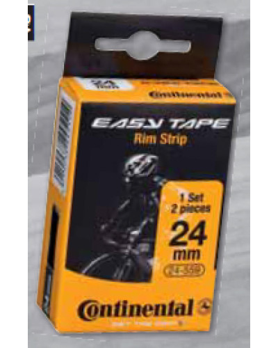Continental ободная лента Easy Tape Rim Strip (до 116 PSI), чёрная, 20 - 584, 2шт.