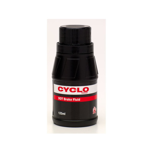 Тормозная жидкость DOT для дисковых тормозов велосипеда Cyclo.