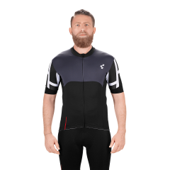 Джерси CUBE BLACKLINE Jersey черно/бело/серая