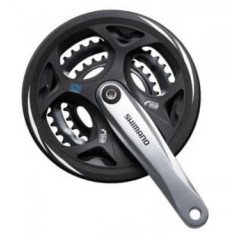 Система Shimano Altus, FC-M311, сер, 170мм, Кв, 42/32/22T  EFCM311C222CS