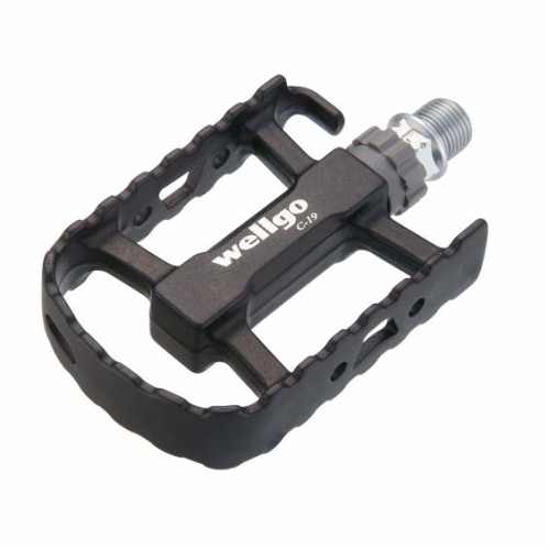 Педали алюминий WELLGO LU-C19 промподшипник черные