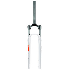 Вилка амортизационная 29" RST CAPA Т    80мм пружина эластомер,  D белая