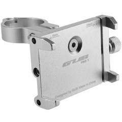 Держатель для смартфона на руль/вынос алюминиевый GUB PRO1 серебро<br />