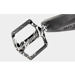 Педали для велосипеда на промподшипниках TPR черные