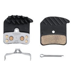 Тормозные колодки Shimano H03C металл с радиатором Y8VT98020