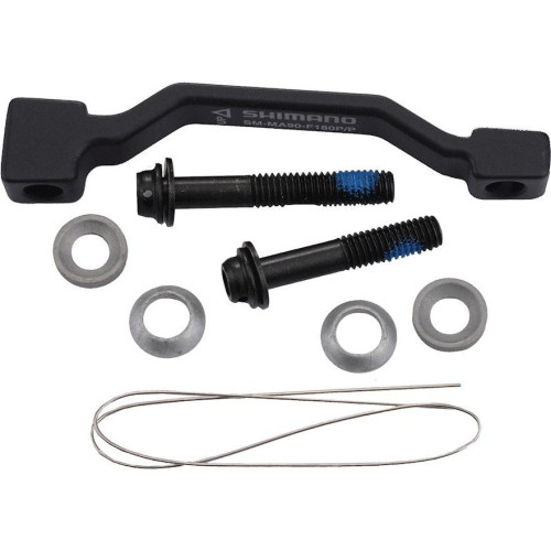 Адаптер Shimano для дискового тормоза передний PM 180мм черный