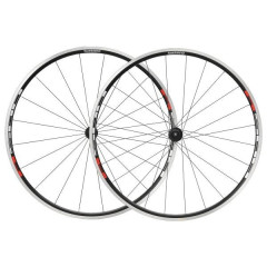 Колеса шоссейные Shimano, R501A, переднее и заднее 28", плоские спицы