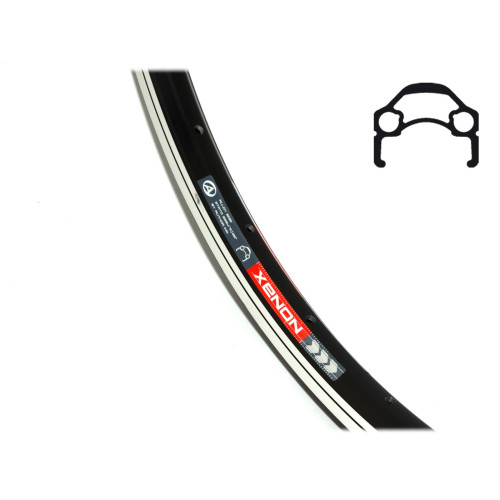 Обод 24 двойной 32 отверстия Xenon CNC AUTHOR