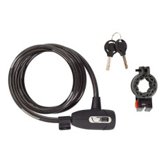 Замок вело Green Cycle GLK-220 10x1500 мм