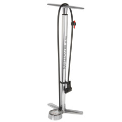 Насос напольный алюминиевый с манометром M-WAVE