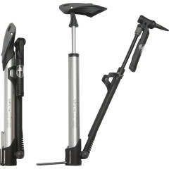 Насос для велосипеда c манометром и шлангом GIYO GP-71